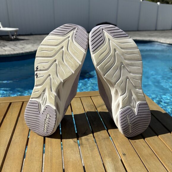 Skechers Arch Fit Glide Step Slip-ins Lavender Women’s Size 7.5 Sneakers - Picture 6 of 8